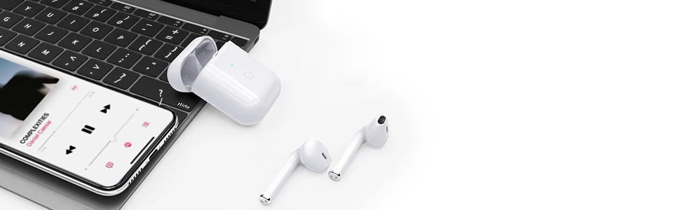 Replacement Wireless Charging Box Case For Airpods 4 3 2 1Bluetooth-Compatible Airpods Pro 1 2 Charger Case Earphone Accessories