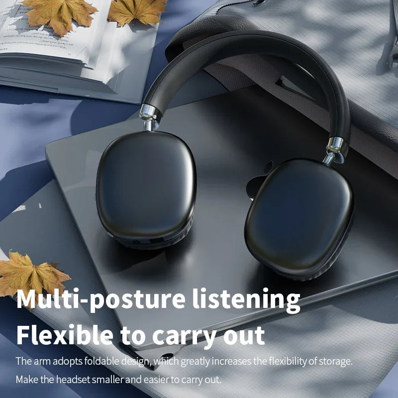 2025 NEW Air Max Bluetooth Earphone Over ear Wireless Headset stereo surround gaming Headphone For Apple Iphone Xiaomi Phone